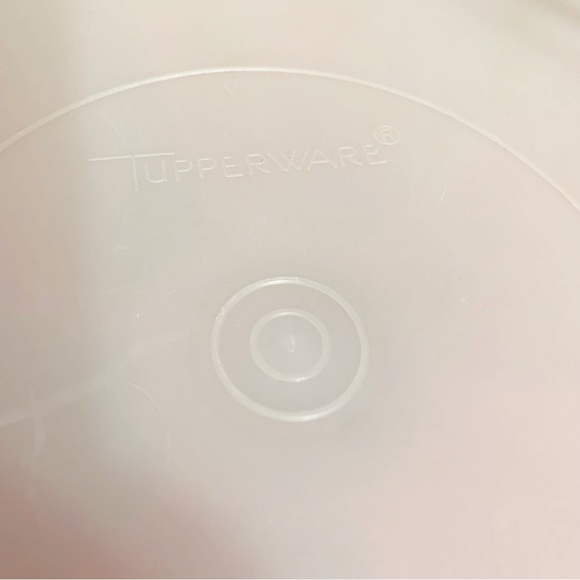 Vintage Tupperware 6 Sections Divided Party Susan Serving Relish Carrier Handle - Picture 12 of 13